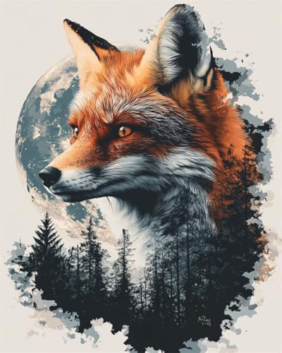 AMBATTERY DIY Knüpf-Sets Teppich Cartoon Wald Mond Und Fuchs DIY Knüpfhaken Set Knüpfteppich Zum Selber Knüpf-Sets Mit Kissen Knüpfen-Set Knüpfen Kit Anfänger Vorgedruckt 31x45in AMBATTERY DIY Knüpf-Sets Teppich Cartoon Wald Mond Und Fuchs DIY Knüpfhaken Set Knüpfteppich Zum Selber Knüpf-Sets Mit Kissen Knüpfen-Set Knüpfen Kit Anfänger Vorgedruckt 31x45in von AMBATTERY