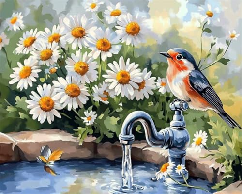 AMBATTERY DIY Knüpfen Set Erwachsene Blumen,Vögel Und Tiere Knüpfteppich Zum Selber Knüpfen Erwachsene Anfänger Knüpfen Set Kissen Knüpfkissen Mit Vordruck Handarbeit Kit 21x29in AMBATTERY DIY Knüpfen Set Erwachsene Blumen,Vögel Und Tiere Knüpfteppich Zum Selber Knüpfen Erwachsene Anfänger Knüpfen Set Kissen Knüpfkissen Mit Vordruck Handarbeit Kit 21x29in von AMBATTERY