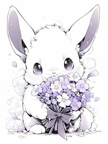 AMBATTERY DIY Knüpfen Set Erwachsene Cartoon-Kaninchen Und Blumen DIY Knüpfhaken Set Knüpfteppich Zum Selber Knüpf-Sets Mit Kissen Knüpfen-Set Knüpfen Kit Anfänger Vorgedruckt 31x45in AMBATTERY DIY Knüpfen Set Erwachsene Cartoon-Kaninchen Und Blumen DIY Knüpfhaken Set Knüpfteppich Zum Selber Knüpf-Sets Mit Kissen Knüpfen-Set Knüpfen Kit Anfänger Vorgedruckt 31x45in von AMBATTERY
