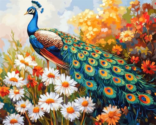 AMBATTERY DIY Knüpfen Set Erwachsene Cartoon Pfau Tiere Und Blumen Knüpfteppich Knüpf-Sets Tapisserie Teppich Set Zum Selber Knüpfen Knüpfen Kit Für Erwachsene Handwerk Geschenke 35x46in AMBATTERY DIY Knüpfen Set Erwachsene Cartoon Pfau Tiere Und Blumen Knüpfteppich Knüpf-Sets Tapisserie Teppich Set Zum Selber Knüpfen Knüpfen Kit Für Erwachsene Handwerk Geschenke 35x46in von AMBATTERY