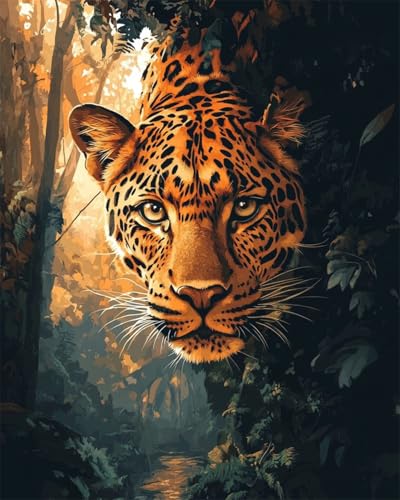 AMBATTERY DIY Knüpfen Set Karikatur,Wald,Leopard,Tier Knüpfteppich Set Groß Zum Selber Knüpf-Sets Mit Kissen Knüpfen-Set Für Erwachsene 31x63in AMBATTERY DIY Knüpfen Set Karikatur,Wald,Leopard,Tier Knüpfteppich Set Groß Zum Selber Knüpf-Sets Mit Kissen Knüpfen-Set Für Erwachsene 31x63in von AMBATTERY
