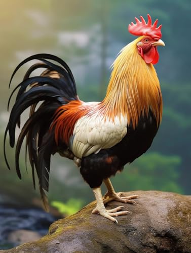 AMBATTERY DIY Knüpfteppich Farbe Hahn Tier Knüpfen Set Teppich Knüpfteppich Set Groß Latch Hook Kit Für Erwachsene,Knüpfen Tapisserie Knüpfpackung Für Home Decor 23x35in AMBATTERY DIY Knüpfteppich Farbe Hahn Tier Knüpfen Set Teppich Knüpfteppich Set Groß Latch Hook Kit Für Erwachsene,Knüpfen Tapisserie Knüpfpackung Für Home Decor 23x35in von AMBATTERY