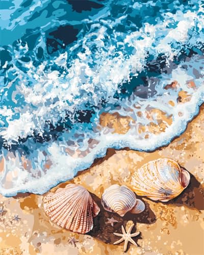 AMBATTERY DIY Set Erwachsene Strand Muscheln Seesterne Knüpfteppich Knüpf-Sets Tapisserie Teppich Set Zum Selber Knüpfen Knüpfen Kit Für Erwachsene Handwerk Geschenke 35x46in AMBATTERY DIY Set Erwachsene Strand Muscheln Seesterne Knüpfteppich Knüpf-Sets Tapisserie Teppich Set Zum Selber Knüpfen Knüpfen Kit Für Erwachsene Handwerk Geschenke 35x46in von AMBATTERY