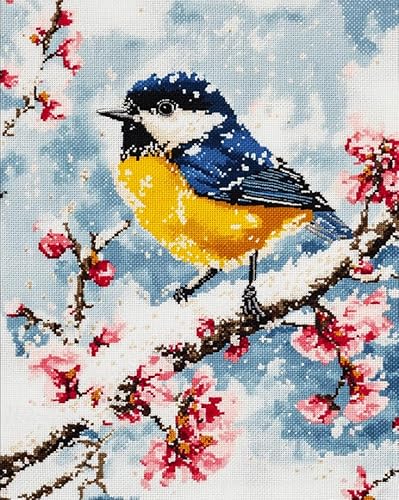 AMBATTERY Knüpfteppich Set Vorgedruckt Winter Vogel Tier Teppich Set Mit Werkzeug Knüpfsets Latch Hook Kit Für Erwachsene,Knüpfen Teppich Knüpfpackung Für Home Decor 20x15in AMBATTERY Knüpfteppich Set Vorgedruckt Winter Vogel Tier Teppich Set Mit Werkzeug Knüpfsets Latch Hook Kit Für Erwachsene,Knüpfen Teppich Knüpfpackung Für Home Decor 20x15in von AMBATTERY