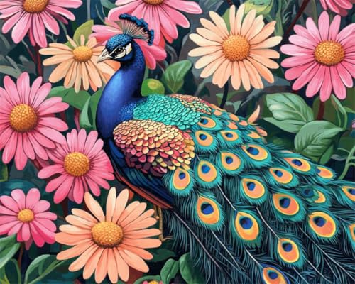 Diy Knüpfteppich Set Vorgedruckt Fantasie Pfau Tiere Und Blumen Diamond Painting Kit Round Knüpfteppich Zum Selber Knüpfen Extra Groß Teppich Knüpfstern Set Erwachsene Vorgedruckt Tapisser 23x35in Diy Knüpfteppich Set Vorgedruckt Fantasie Pfau Tiere Und Blumen Diamond Painting Kit Round Knüpfteppich Zum Selber Knüpfen Extra Groß Teppich Knüpfstern Set Erwachsene Vorgedruckt Tapisser 23x35in von AMBATTERY