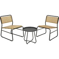 Gartenmöbelset mit Elementen aus Rattan von AMBIANCE