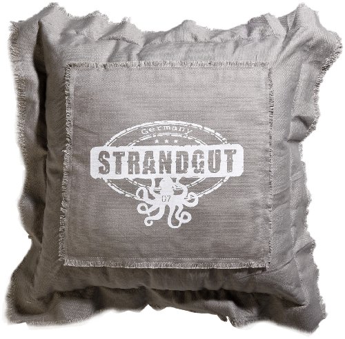 Java Exclusiv 68387 Strandgut07 Kissen schlammfarben 53 x 53 cm von AMBIENTE HOME
