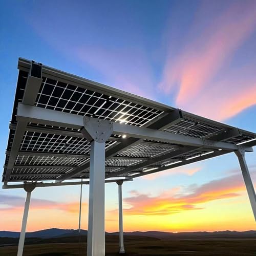 Luxus Solarcarport für 2 Autos aus Aluminium – 6,45 kWp Photovoltaik mit 15x 430W AESOLAR Solarmodulen – Inkl. Dachverkleidung, Regenrinne & Ablauf, Silber Luxus Solarcarport für 2 Autos aus Aluminium – 6,45 kWp Photovoltaik mit 15x 430W AESOLAR Solarmodulen – Inkl. Dachverkleidung, Regenrinne & Ablauf, Silber von AMBIENTE HOME