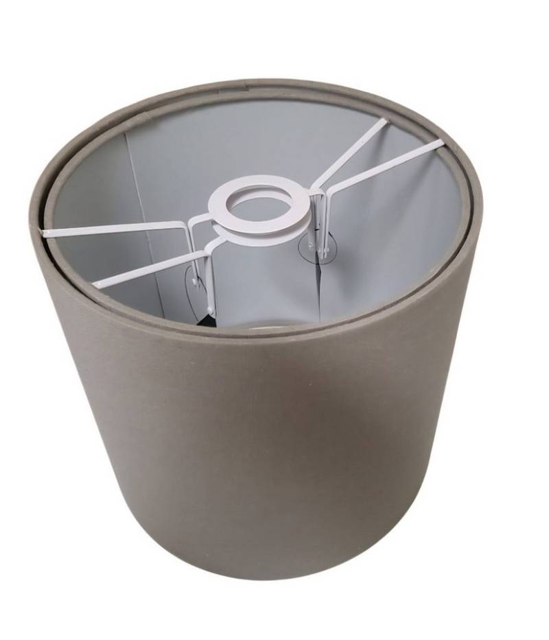 AMBIENTE-LEBENSART.DE Lampenschirm Lampenschirm-Trommel-Zylinder-2 er Set Ø 26 + 28 cm Steh-Hängelampen von AMBIENTE-LEBENSART.DE