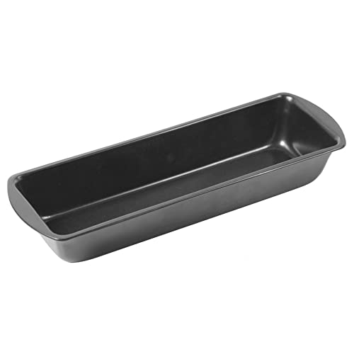 AMBITION Königskuchenform Kastenform Lakritze 35 x 13 cm Backform Brotbackform Kuchen Brot Dessert Rechteckig Antihaft bechichtet von AMBITION