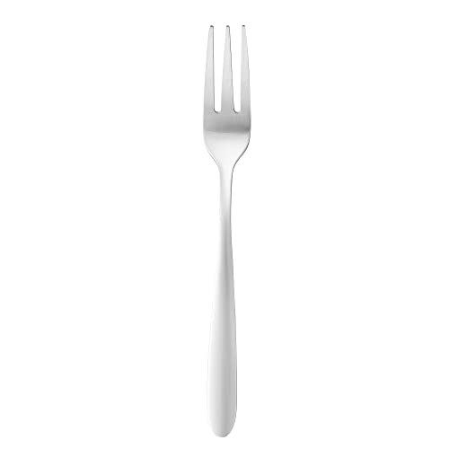 AMBITION Kuchengabel Set Dessertgabel 6 Stück klassischer Stil elegant silber Farbe Roma Kollektion von AMBITION