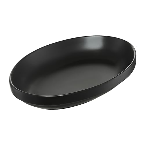 AMBITION Servierplatte groß Porzellan oval 26,5 x 17,5 cm Servierschale für Obst Salate Desserts Spülmaschine & Mikrowelle 1 Stück von AMBITION