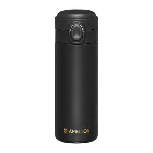 AMBITION Thermobecher Kaffee to go 390 ml Alice Isolierbecher Edelstahl Klappverschlusssystem dicht schwarz AMBITION Thermobecher Kaffee to go 390 ml Alice Isolierbecher Edelstahl Klappverschlusssystem dicht schwarz von AMBITION