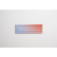 Fläpps Regal 80x27-1 - Das Schlanke Sunrise von AMBIVALENZdesign