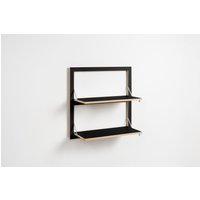 Fläpps Regal 80x80-2 - Schwarz von AMBIVALENZdesign