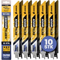 Amboss Werkzeuge - 10x Amboss Metal Shock Säbelsägeblatt Länge 230 mm 8 ZpZ von AMBOSS WERKZEUGE