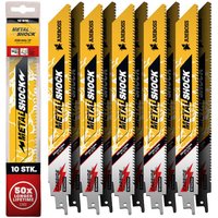 10x Amboss Metal Shock Säbelsägeblatt Länge 230 mm 10 ZpZ von AMBOSS WERKZEUGE