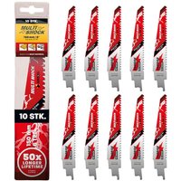Amboss Werkzeuge - 10x Amboss Multi Shock Säbelsägeblatt Länge 150 mm 6 ZpZ von AMBOSS WERKZEUGE