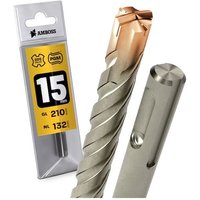 1x Bohrer SDS Plus Schaft - Ø:15 mm - GL: 210 mm von AMBOSS WERKZEUGE
