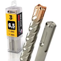 Amboss Werkzeuge - 3x Bohrer sds Plus Schaft - Ø:6.5 mm - gl: 210 mm von AMBOSS WERKZEUGE
