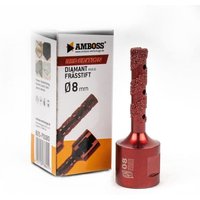Amboss Red Edition Schleiffinger 8 mm von AMBOSS WERKZEUGE