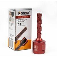 Amboss Red Edition Schleiffinger 8 mm von AMBOSS WERKZEUGE