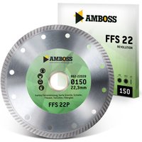 Amboss Werkzeuge - ffs 22P Diamant Trennscheibe 150 x 1.4 x 22.2 von AMBOSS WERKZEUGE