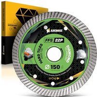 Ffs 22P Diamant Trennscheibe 150 x 1.6 x 25.4/22.2 von AMBOSS WERKZEUGE