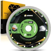 Amboss Werkzeuge - ffs 22P Diamant Trennscheibe 180 x 1.8 x 25.4/22.2 von AMBOSS WERKZEUGE