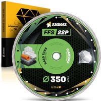 Amboss Werkzeuge - ffs 22P Diamant Trennscheibe 350 x 2.6 x 25.4 von AMBOSS WERKZEUGE