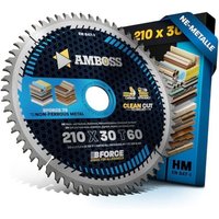 Hm Kreissägeblatt - 210 x 1.7/1.2 x 30 Z60 tf Hm Kreissägeblatt - 210 x 1.7/1.2 x 30 Z60 tf von AMBOSS WERKZEUGE