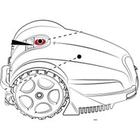 Abdeckkappe für Rasenmäherroboter ambrogio L30 deluxe generisches foto Abdeckkappe für Rasenmäherroboter ambrogio L30 deluxe generisches foto von AMBROGIO ROBOT