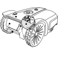 Abdeckkappe für Rasenmähroboter ambrogio L350i generisches foto Abdeckkappe für Rasenmähroboter ambrogio L350i generisches foto von AMBROGIO ROBOT