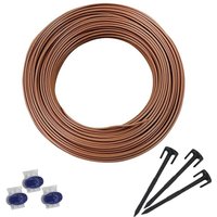 Installationssatz 150 m 2,5 mm Draht+300 Nägel+3 AMBROGIO Roboterverbinder von AMBROGIO ROBOT
