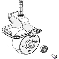 Radzusammenbau links ORIGINAL AMBROGIO Roboter 4.36 - 4.0 basic von AMBROGIO ROBOT