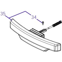Stoßfänger-Baugruppe original Ambrogio Robot er 4.36 - 4.0 Basic von AMBROGIO ROBOT