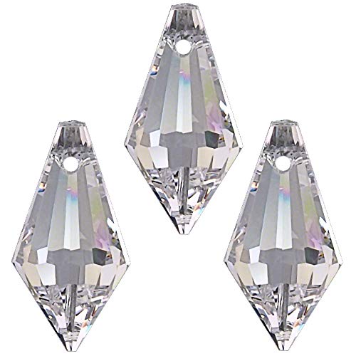 10x Regenbogenkristall Wiener Spitze 20mm Crystal 30% PbO ~ Feng Shui Lampen Kronleuchter von AMBROS - Kristall