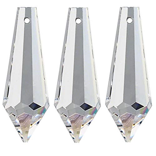 8X Regenbogenkristall Wiener Pendel 50mm Crystal 30% PbO~ Feng Shui Lampen Kronleuchter von AMBROS - Kristall