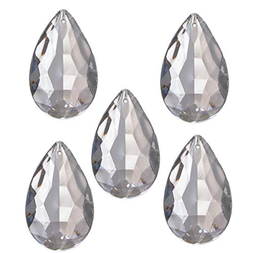 5X Antik Kristall Pfauenauge h 50mm Crystal -M- ~ Kronleuchter Lüster Candelaber von AMBROS - Kristall