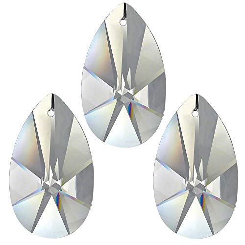 9X Regenbogenkristall Salzburger Sonne 50mm Crystal 30% PbO ~ Kronleuchter Lüster Candelaber Kristallleuchter von AMBROS - Kristall