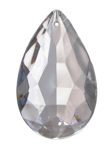 Antik Kristall Pfauenauge h 63mm Crystal -M- ~ Kronleuchter Lüster Candelaber von AMBROS - Kristall