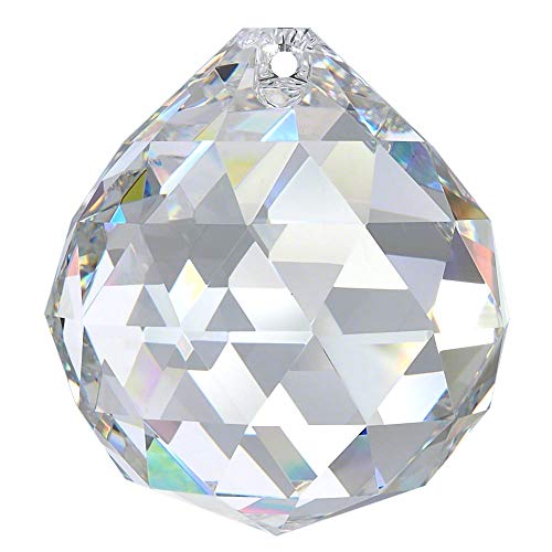 Regenbogenkristall Kugel Ø 80mm Crystal K9 ~ Feng Shui Suncatcher Eyecatcher Kronleuchter von AMBROS - Kristall