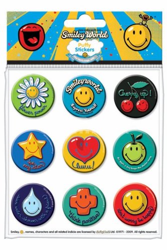 Smiley World Puffy Stickers von AMBROSIANA