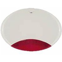 AMC - iside 140-WR Sirene mit eigener Stromversorgung, Farbe weiß – separate Steuerung und Meldung des System-/Alarmstatus – programmierbares rotes von AMC