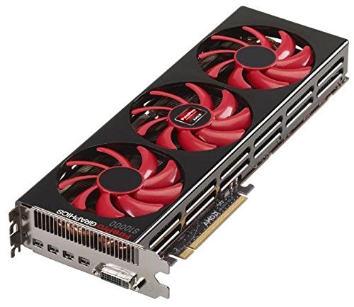 AMD 100-505779 FirePro S10000 6GB GDDR5 Grafikkarte (FirePro S10000, 6 GB, GDDR5, 384 bit, 4096 x 2160 Pixel, PCI Express 3.0) von AMD