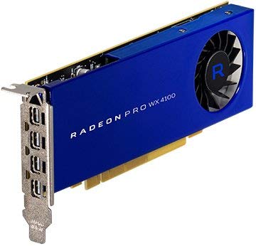 AMD 100-506008 - Radeon Pro WX4100 - Grafikkarte - Radeon Pro WX 4100-4 GB GDDR5 - PCIe 3.0 x16-4 x Mini DisplayPort (Generalüberholt) von AMD