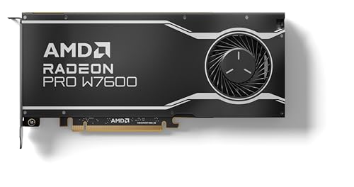 AMD Radeon Pro W7600 - Grafikkarten - Radeon Pro W7600-8 GB GDDR6 - PCIe 4.0 x8-4 x DisplayPort von AMD
