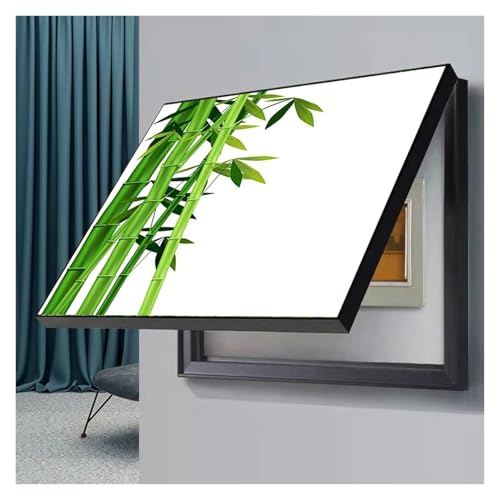 Elektrischer Zähler Dekorative Verstecken Decoration Painting Cover Modern Electric Meter Stromzähler Abdeckung Box for Kreative Wandkunst Dekor AMDWZY(A,55x45cm) von AMDWZY