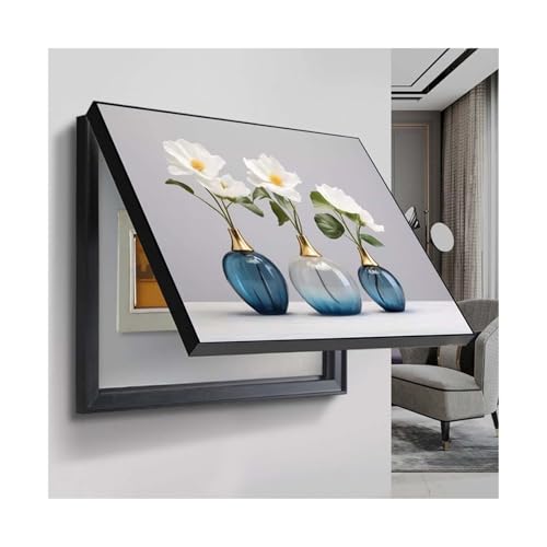Stromzähler Box Dekoration Verstecken Gemälde Abdeckung Wandabdeckung Moderne Stromzähler Dekorativ Verteilerkasten Gemälde Ausblenden AMDWZY(A,80x60cm) von AMDWZY