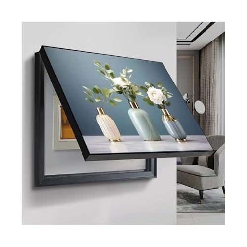 Stromzähler Box Dekoration Verstecken Gemälde Abdeckung Wandabdeckung Moderne Stromzähler Dekorativ Verteilerkasten Gemälde Ausblenden AMDWZY(B,70x50cm) von AMDWZY